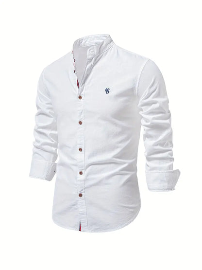Chemise Homme Manches Longues À Boutons-Gigié