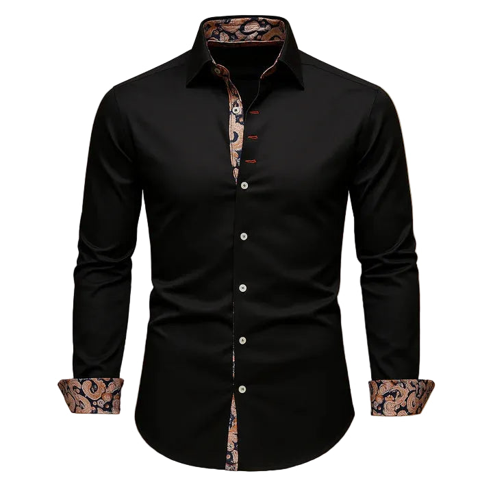 Chemise Homme Slim Manches Longues-Gigié