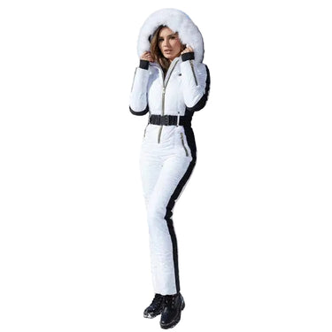Combinaison De Ski Femme Capuche Ceinture-Gigié
