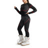 Combinaison de couche de base à manches longues pour femme 1