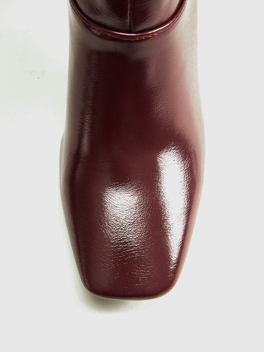 Cuissardes Femme Talon Haut Bout Carré-Gigié