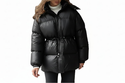 Doudoune Femme Col Montant Taille Ajustable-Gigié