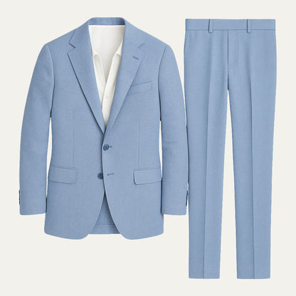 Homme Costume Deux Pièces avec Veste et Pantalon