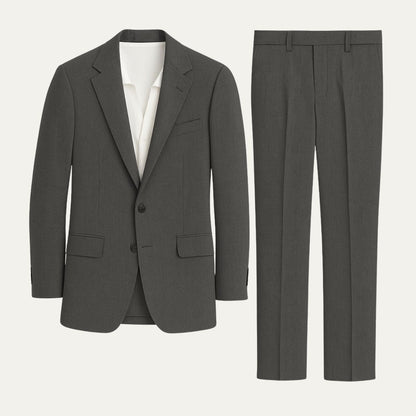 Homme Costume Deux Pièces avec Veste et Pantalon