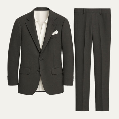 Homme Costume Deux Pièces avec Veste et Pantalon