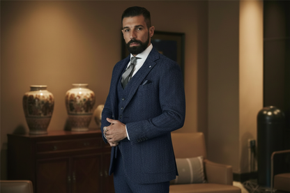 Ensemble de costume pour homme avec veste, gilet et pantalon-Suit Man-Gigié