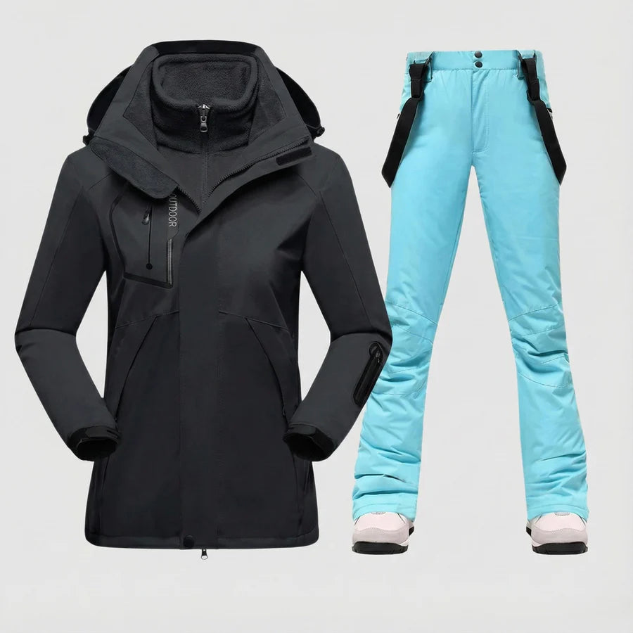 Ensemble De Ski Femme Imperméable Coupe-Vent-Gigié