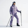 Ensemble veste de ski à capuche et pantalon pour femme 1