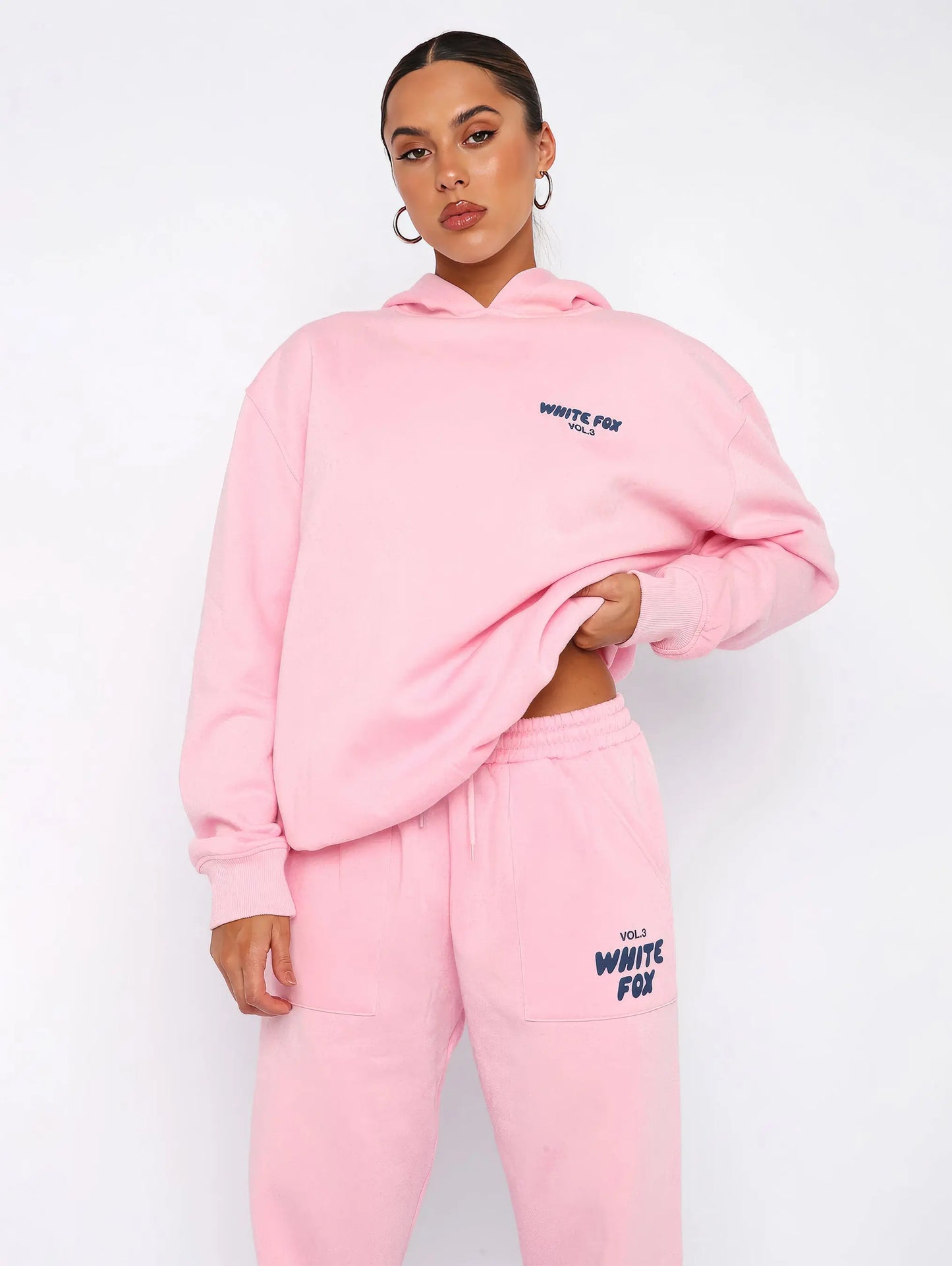 Ensemble Détente Oversize Sweat À Capuche Et Jogging-Gigié