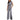 Femme Ensemble Haut Sans Manches et Pantalon Large avec Drapé Asymétrique | imported-image-8