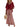 Femme - Ensemble avec haut à col en V et pantalon large à rayures | imported-image-1