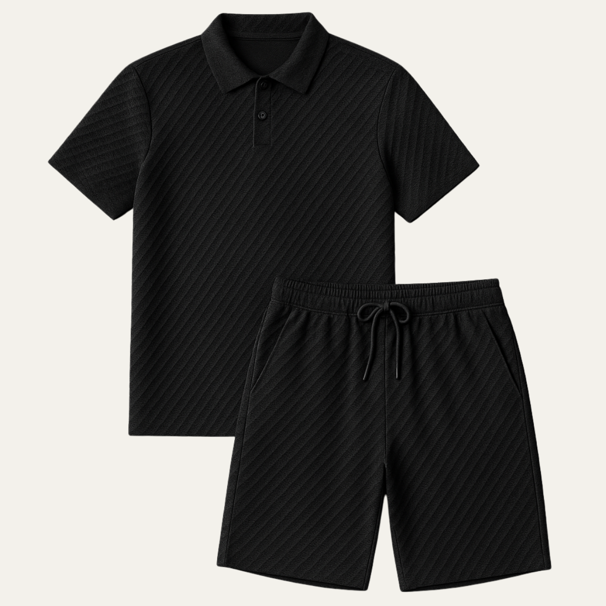 Ensemble deux pièces pour homme avec polo et short-Sets for Men-Gigié