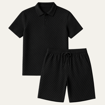 Ensemble deux pièces pour homme avec polo et short-Sets for Men-Gigié