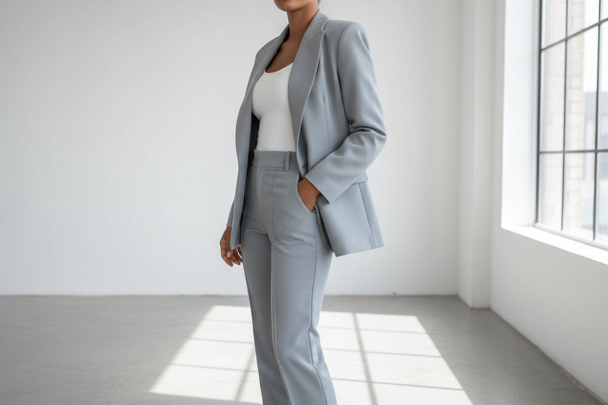 Tailleur Pantalon Femme 2 Pièces-Gigié