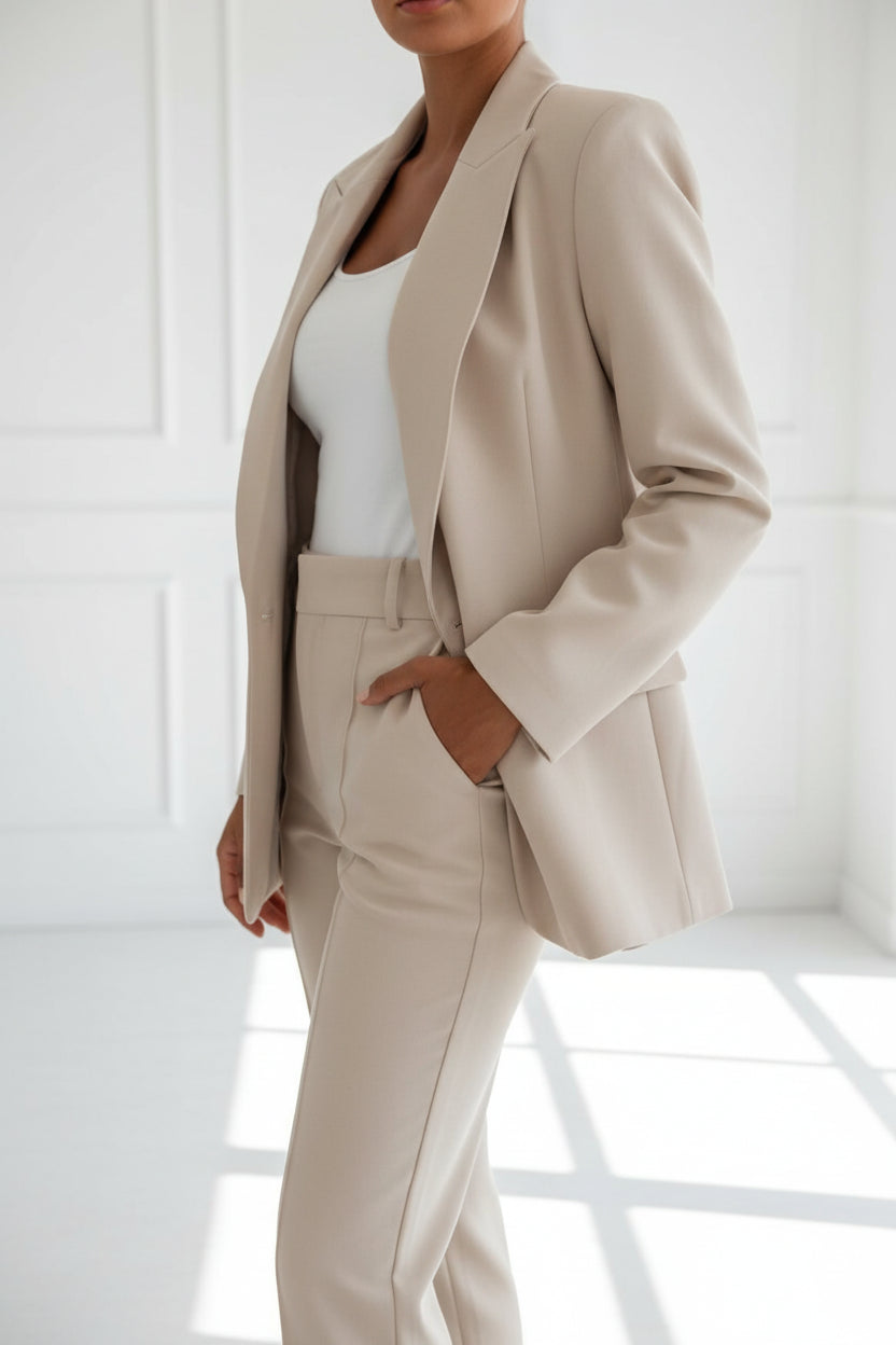 Tailleur Pantalon Femme 2 Pièces-Gigié