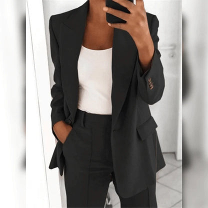 Tailleur Pantalon Femme 2 Pièces-Gigié