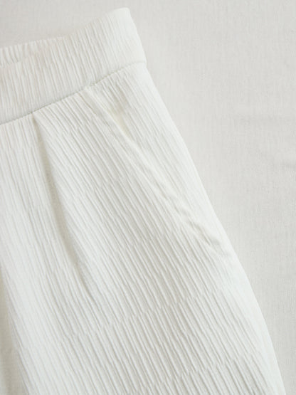 Ensemble Femme Haut Court et Pantalon à Jambes Larges-Sets for women-Gigié
