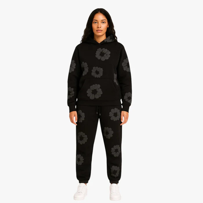 Ensemble Loungewear Unisexe Imprimé Floral-Gigié