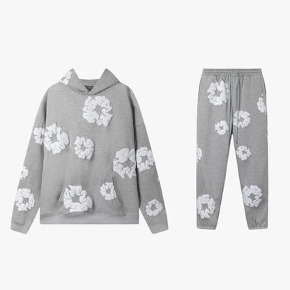 Ensemble Loungewear Unisexe Imprimé Floral-Gigié