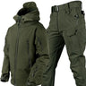Ensemble Outdoor Imperméable pour Homme avec Doublure Polaire – Coupe-Vent et Confort pour Activités Extérieures-Gigié