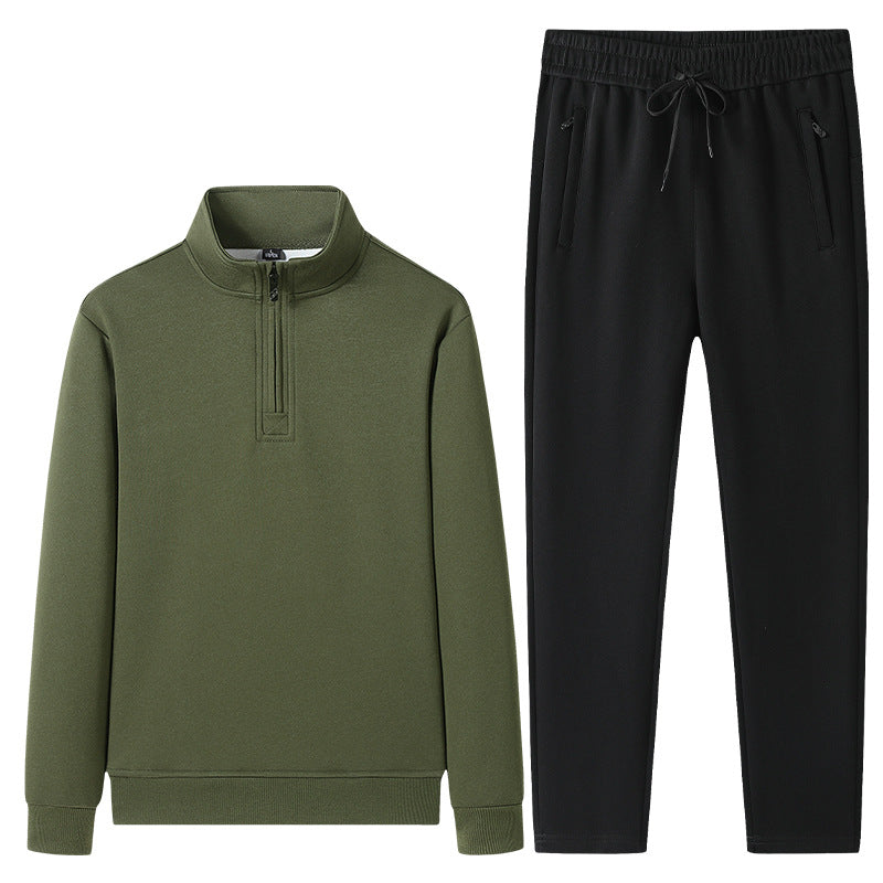 Ensemble pull zippé et pantalon de jogging pour homme 1