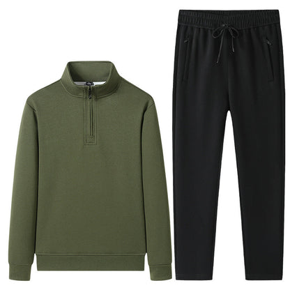 Ensemble pull zippé et pantalon de jogging pour homme 1