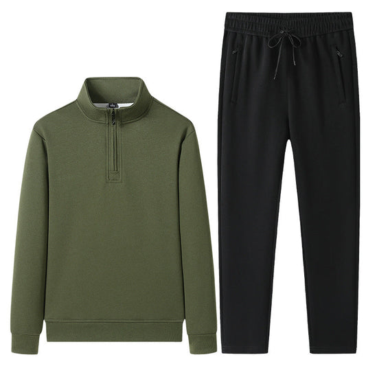 Ensemble pull zippé et pantalon de jogging pour homme 1