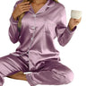 Ensemble pyjama boutonné pour femme-Pajama set-Gigié