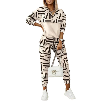 Ensemble Survêtement Femme 2 Pièces Demi-Zip-Gigié