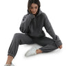 Ensemble survêtement femme avec sweat à capuche et pantalon de jogging 1