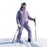 Ensemble veste de ski à capuche et pantalon pour femme 1