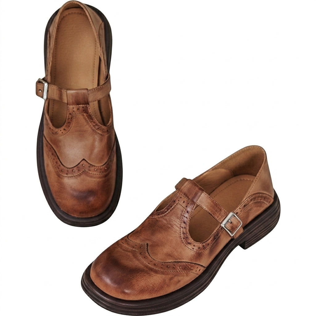 ELISA™|Tacones elegantes y cómodos Marrón