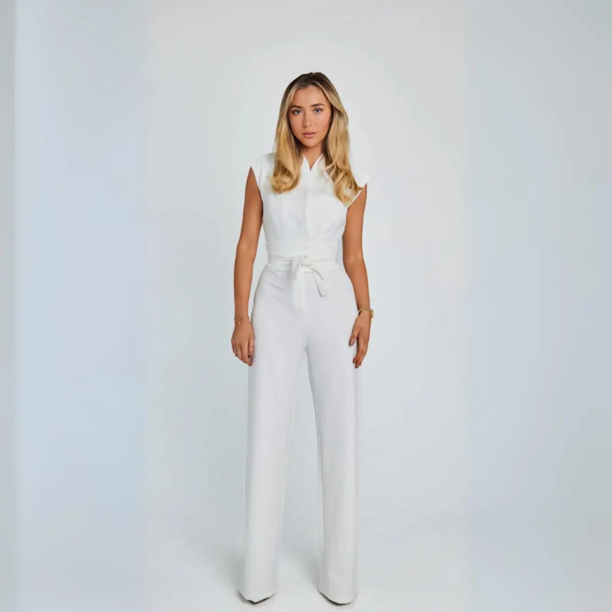 Femme Combinaison Sans Manches à Jambes Larges-Jumpsuits for women-Gigié