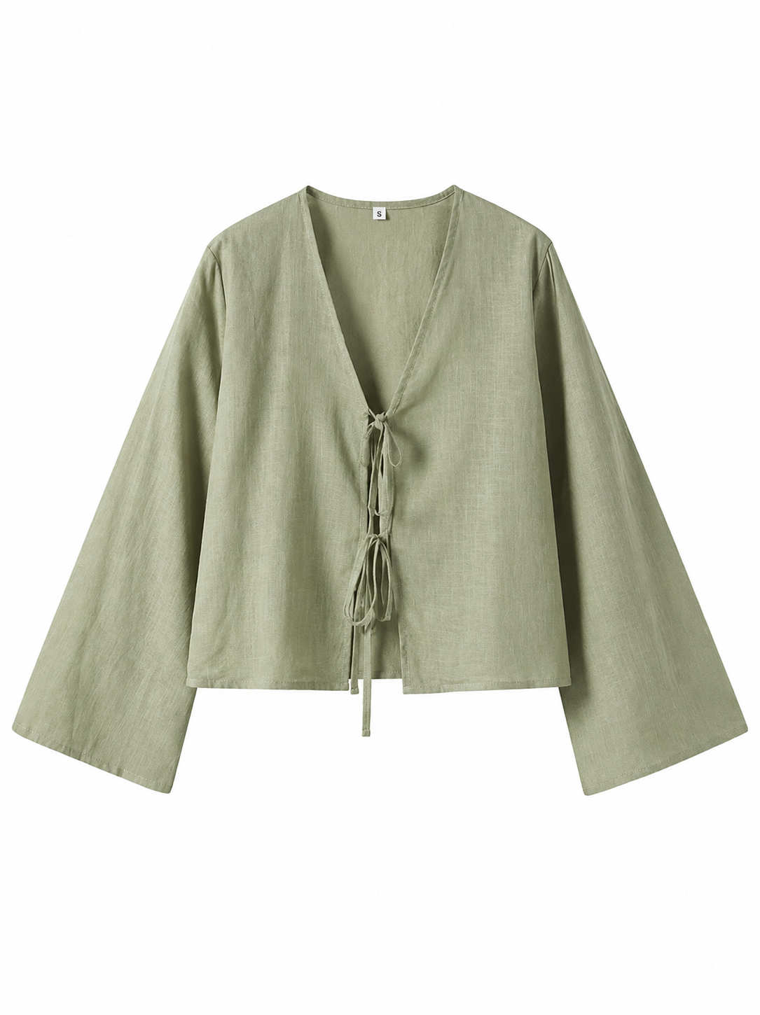 Femme Ensemble Haut Court à Nouer et Pantalon Large-Blouse for women-Gigié