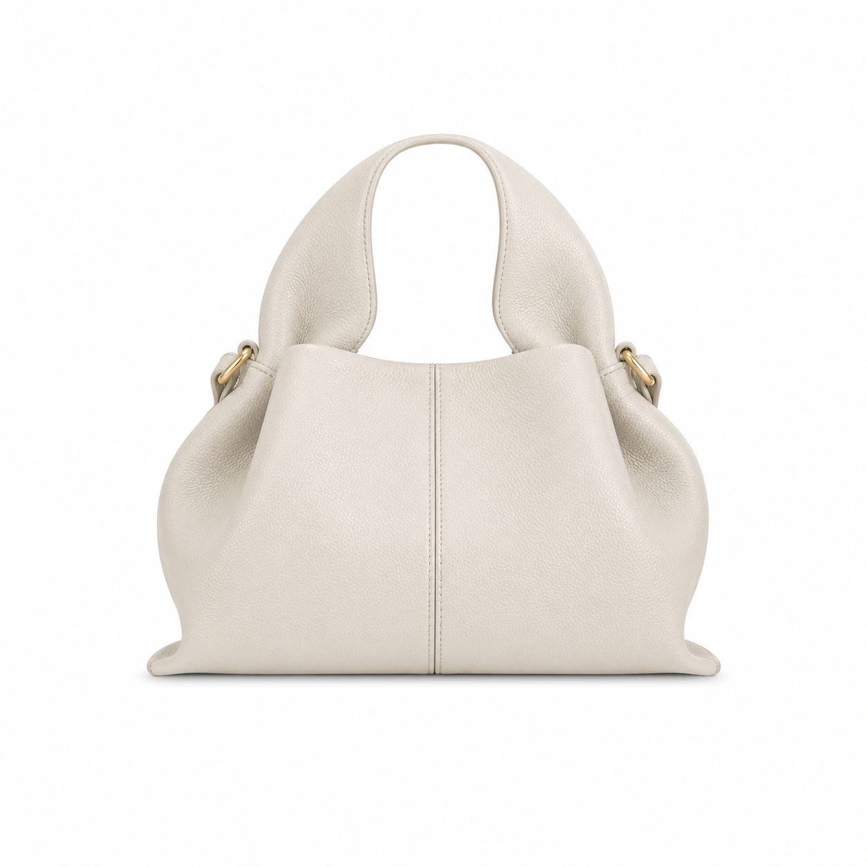 Femme Sac structuré avec poignée supérieure et détails de couture-Accecoires-Gigié