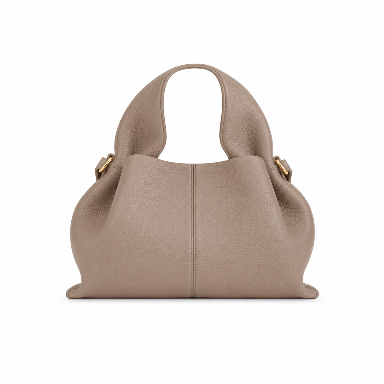 Femme Sac structuré avec poignée supérieure et détails de couture-Accecoires-Gigié