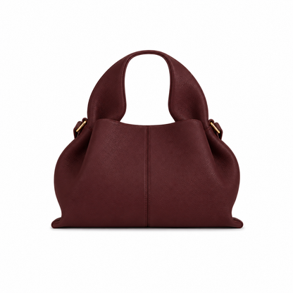 Femme Sac structuré avec poignée supérieure et détails de couture-Accecoires-Gigié