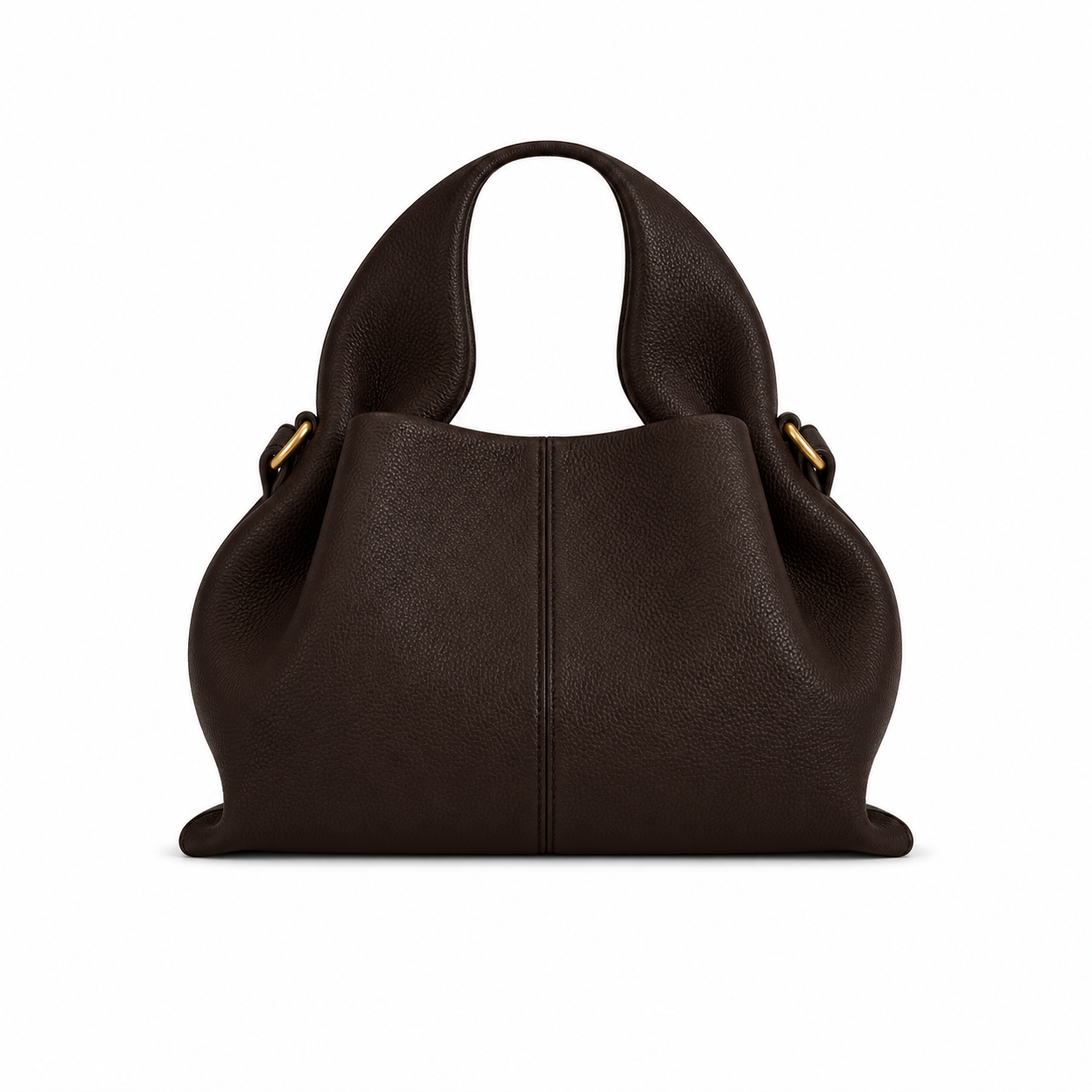 Femme Sac structuré avec poignée supérieure et détails de couture-Accecoires-Gigié