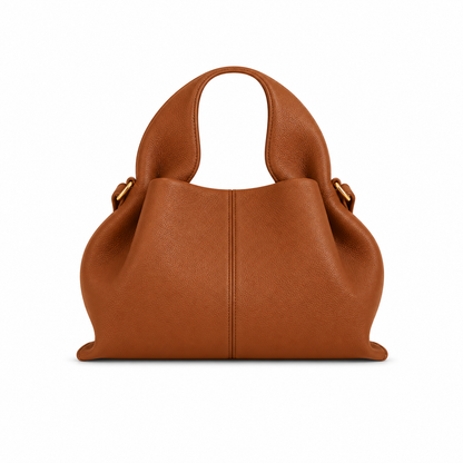 Femme Sac structuré avec poignée supérieure et détails de couture-Accecoires-Gigié