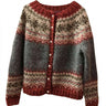 Gilet en maille pour femme à motif Fair Isle 1