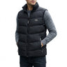 Gilet matelassé pour homme avec col montant et fermeture éclair 1