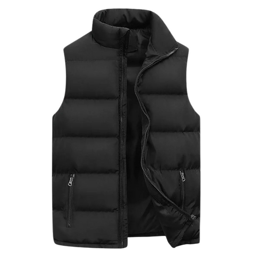 Gilet matelassé pour homme avec col montant 1