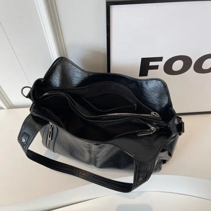 Grand Sac à Main Femme "Hobo" Souple & Multi-Poches Zippées-Gigié