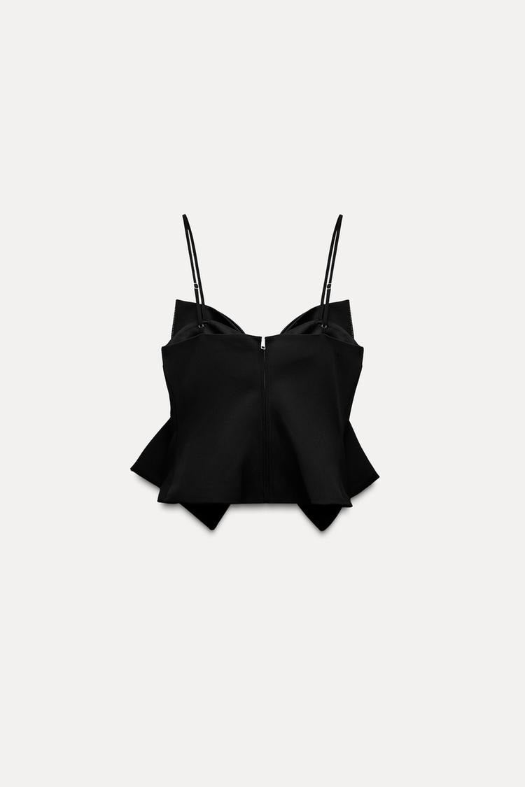 Haut pour femme avec nœud frontal et fini scintillant | imported-image-7