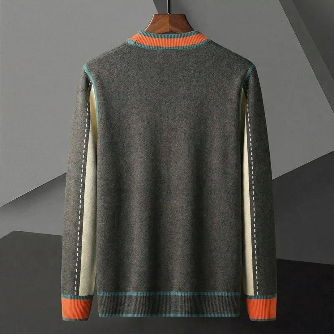 Cardigan pour femme avec encolure en V et fermeture boutonnée