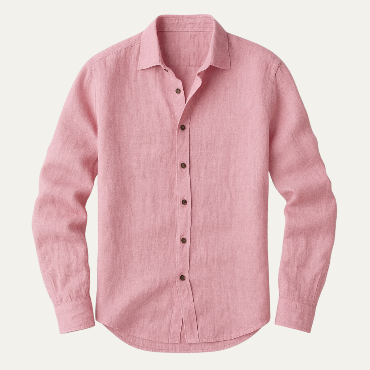 Homme Chemise à Manches Longues avec Boutonnage-Blouse Male-Gigié
