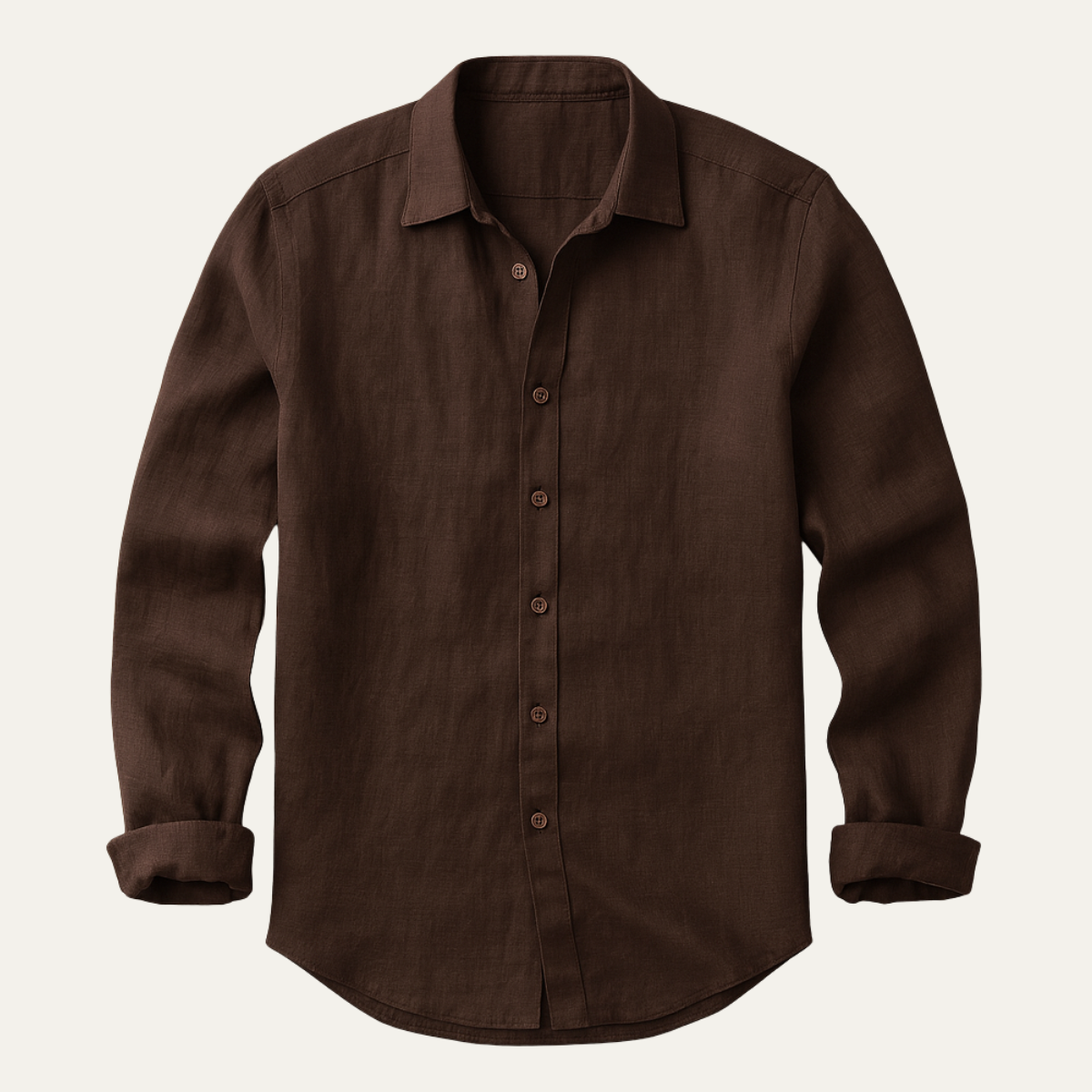 Homme Chemise à Manches Longues avec Boutonnage-Blouse Male-Gigié