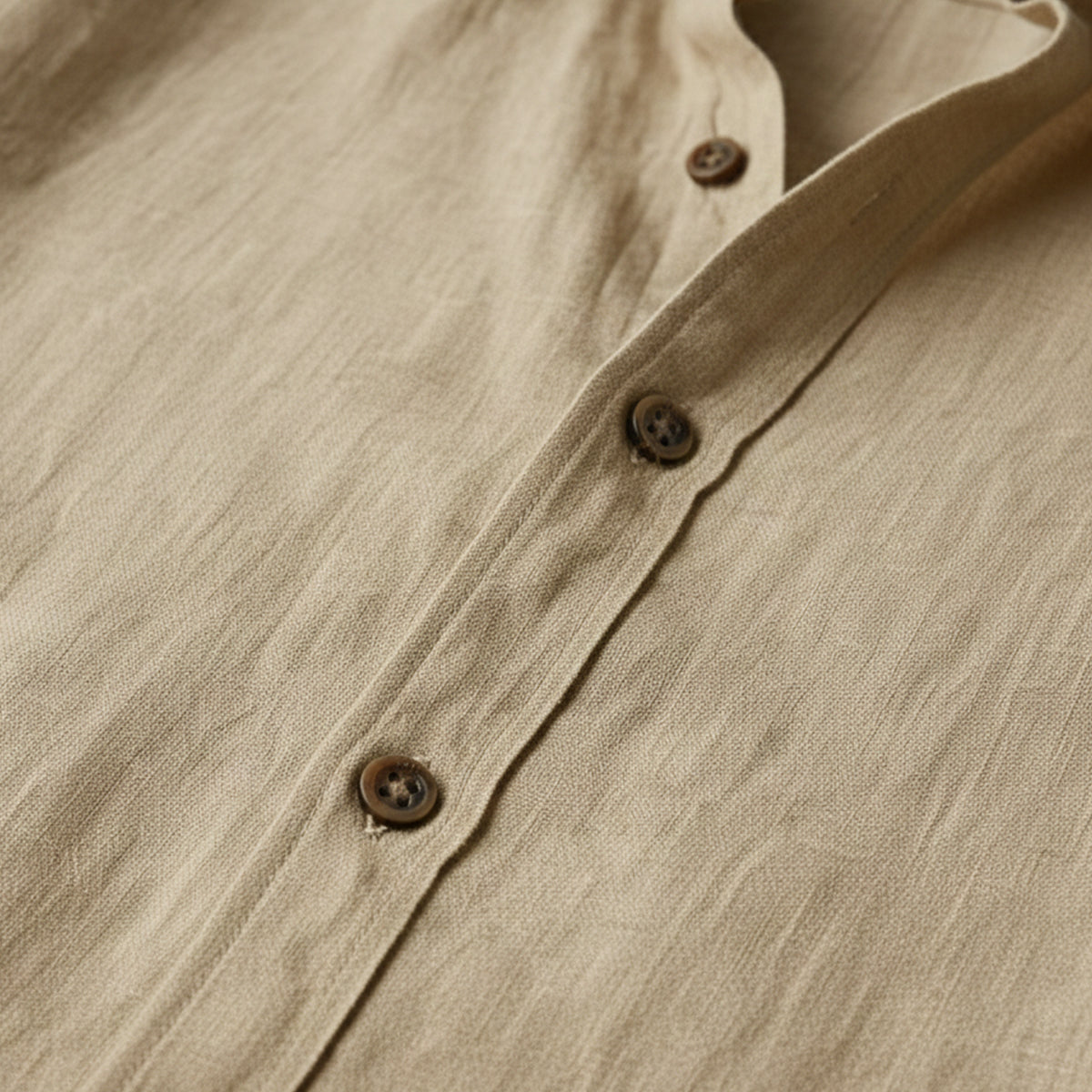 Homme Chemise à Manches Longues avec Boutonnage-Blouse Male-Gigié