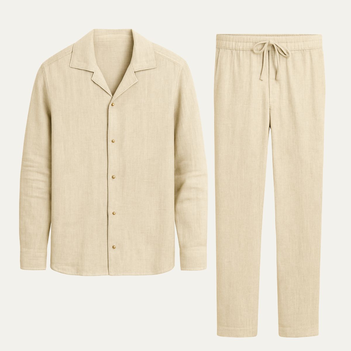 Homme Ensemble Chemise à Manches Longues et Pantalon-Sets for Men-Gigié