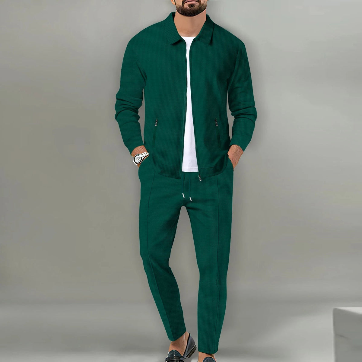 Homme Ensemble Veste Zippée et Pantalon-Sets for Men-Gigié